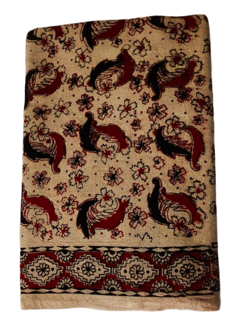 Kalamkari Cotton Lungi 2.25 Meters