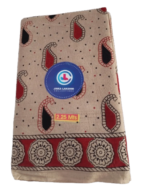 Kalamkari Cotton Lungi 2.25 Meters