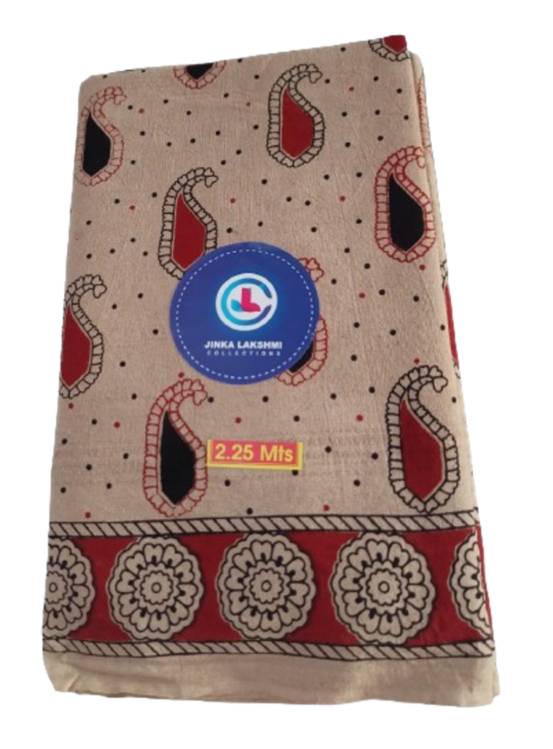 Kalamkari Cotton Lungi 2.25 Meters