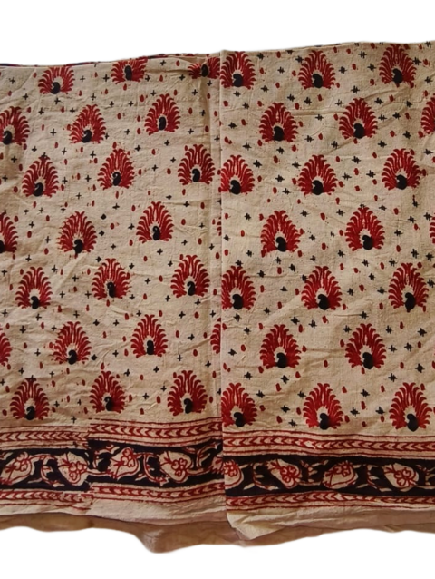 Kalamkari Cotton Lungi 2.25 Meters