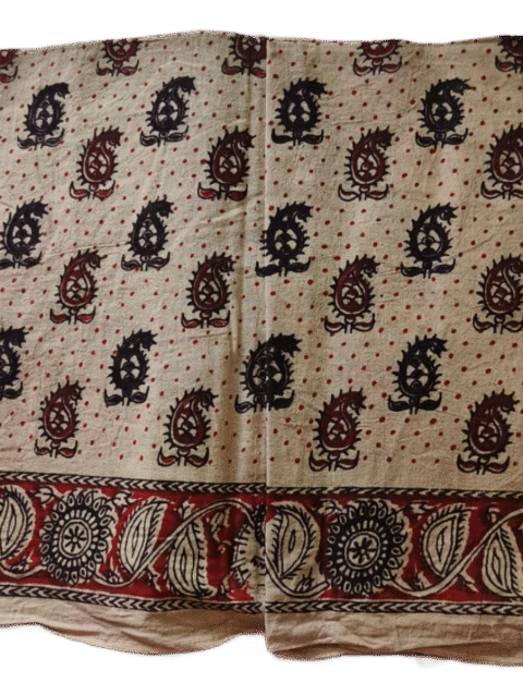 Kalamkari Cotton Lungi 2.25 Meters