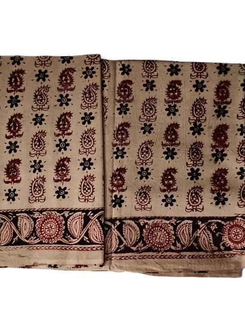 Kalamkari Cotton Lungi 2.25 Meters