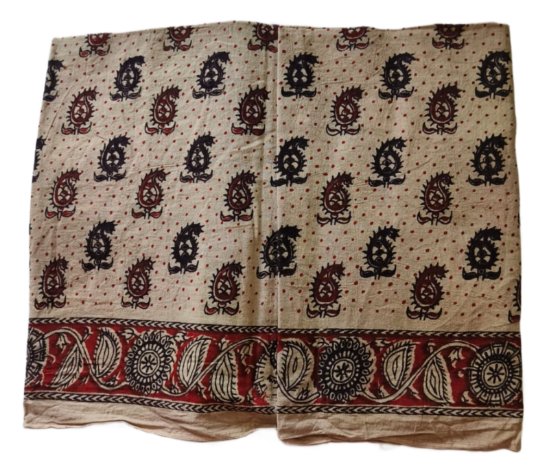 Kalamkari Cotton Lungi 2.25 Meters