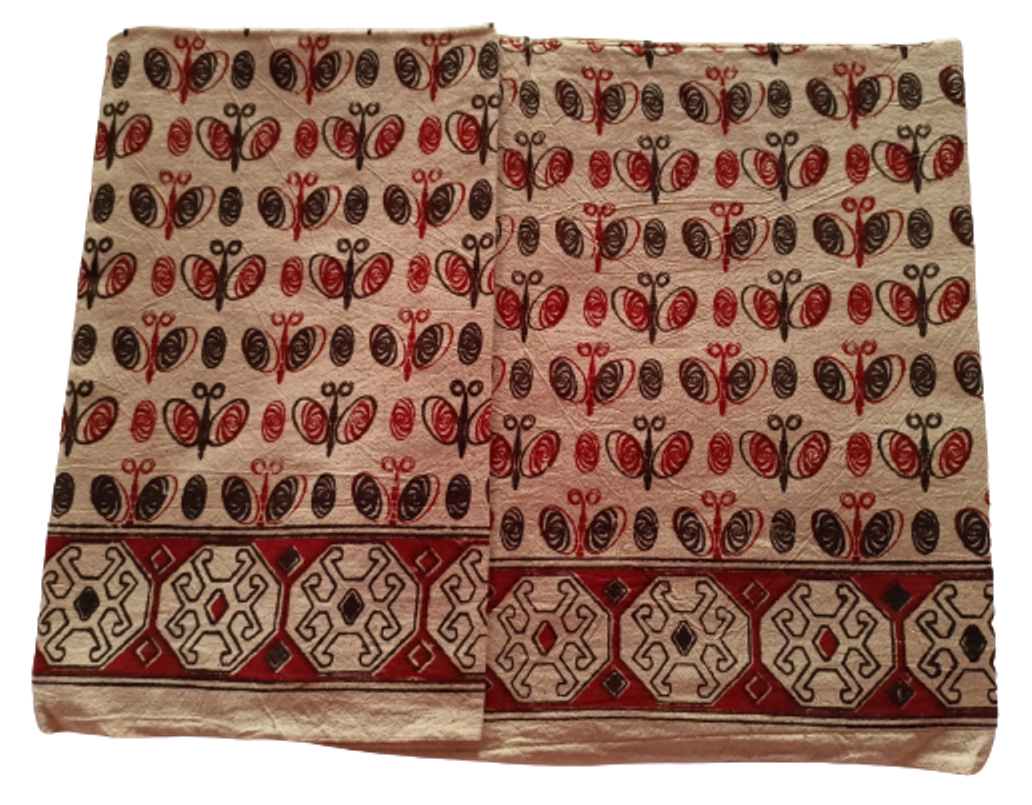 Kalamkari Cotton Lungi 2.25 Meters