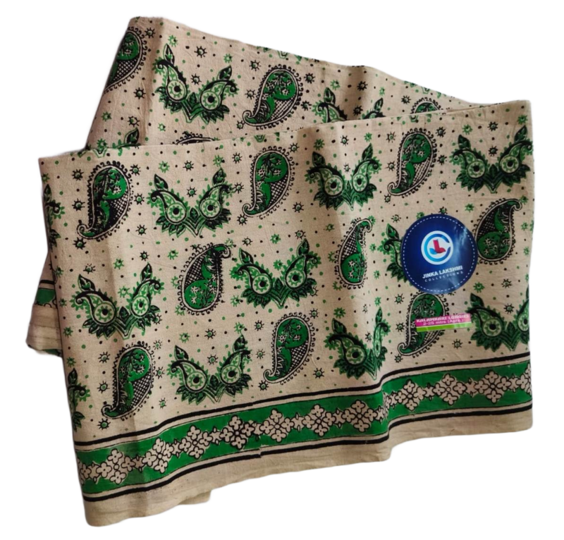 Kalamkari Cotton Lungi 2.25 Meters