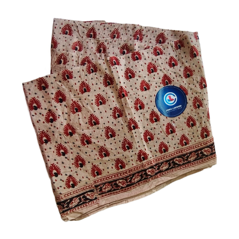 Kalamkari Cotton Lungi 2.25 Meters