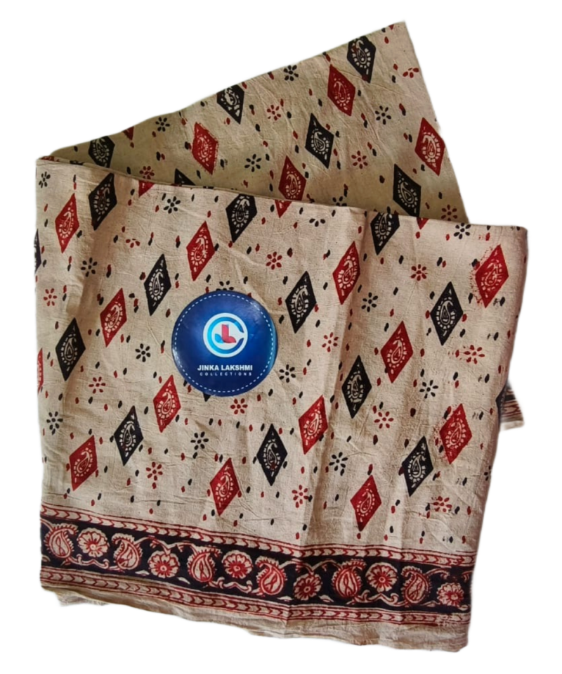 Kalamkari Cotton Lungi 2.25 Meters