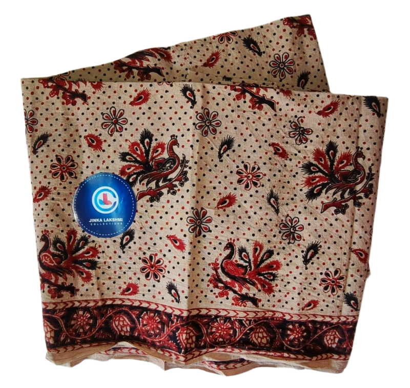 Kalamkari Cotton Lungi 2.25 Meters