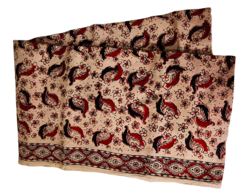 Kalamkari Cotton Lungi 2.25 Meters