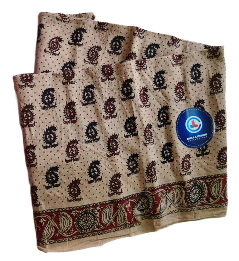 Kalamkari Cotton Lungi 2.25 Meters
