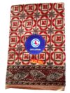 Kalamkari Cotton Lungi 2.25 Meters Unstitched Folded