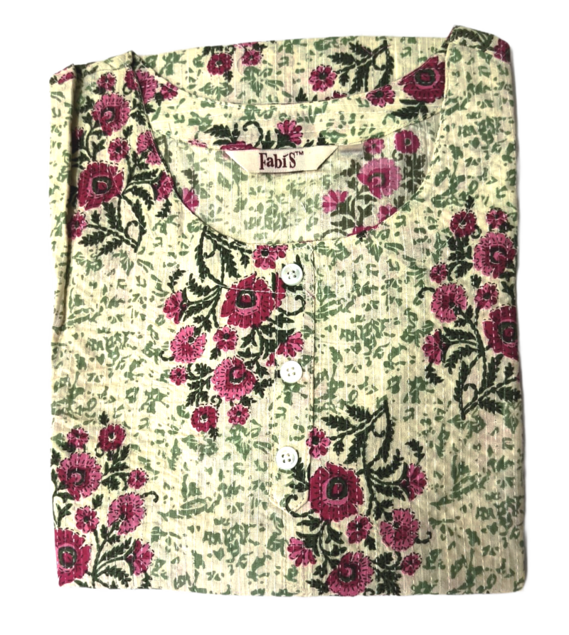 Short Cotton Kurti Top