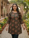 Short Cotton Kurti Top Short Cotton Kurti Top