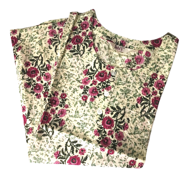 Short Cotton Kurti Top