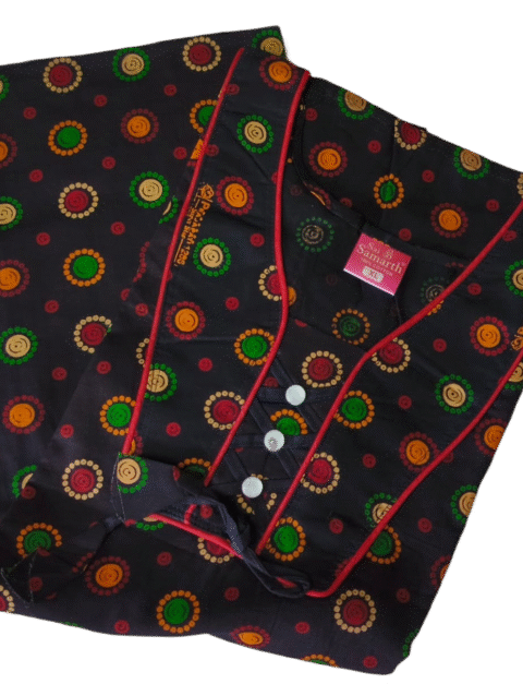 Jaipuri Cotton Nighty For Women