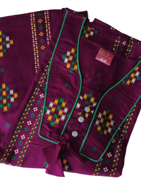 Jaipuri Cotton Nighty For Women