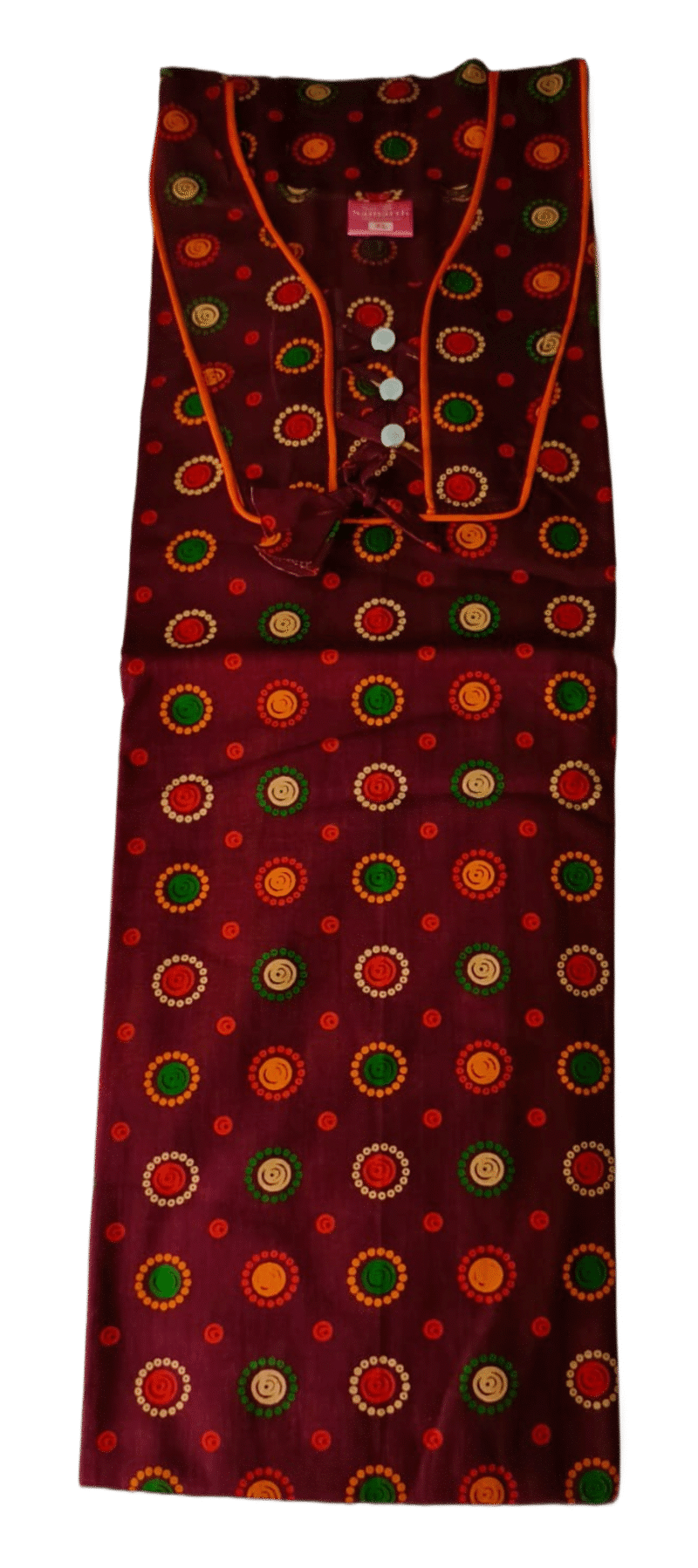 Jaipuri Cotton Nighty For Women