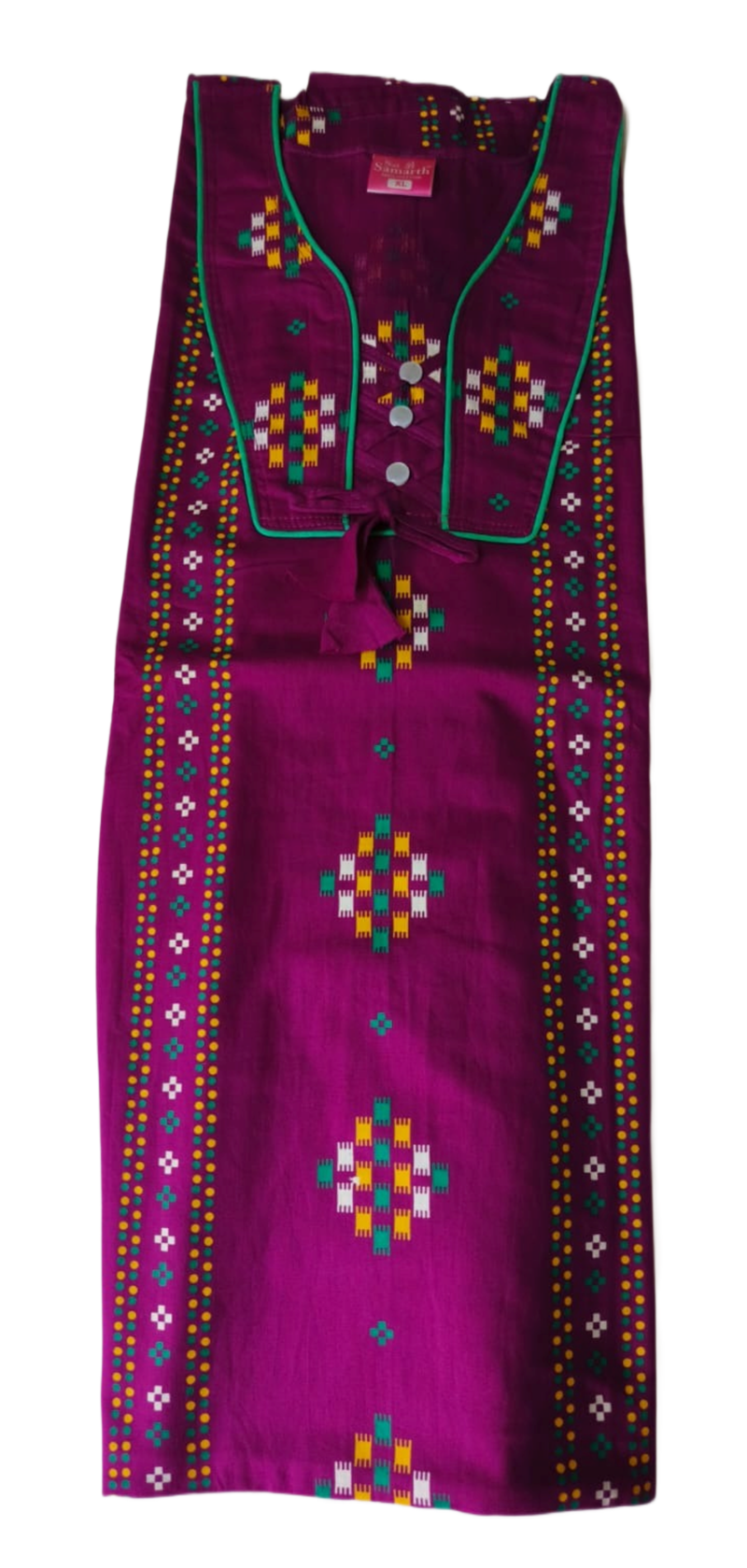 Jaipuri Cotton Nighty For Women