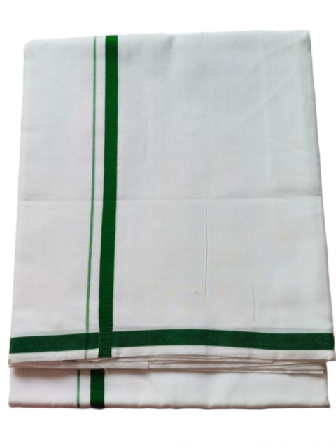 White Cotton Dhoti 4 Meters