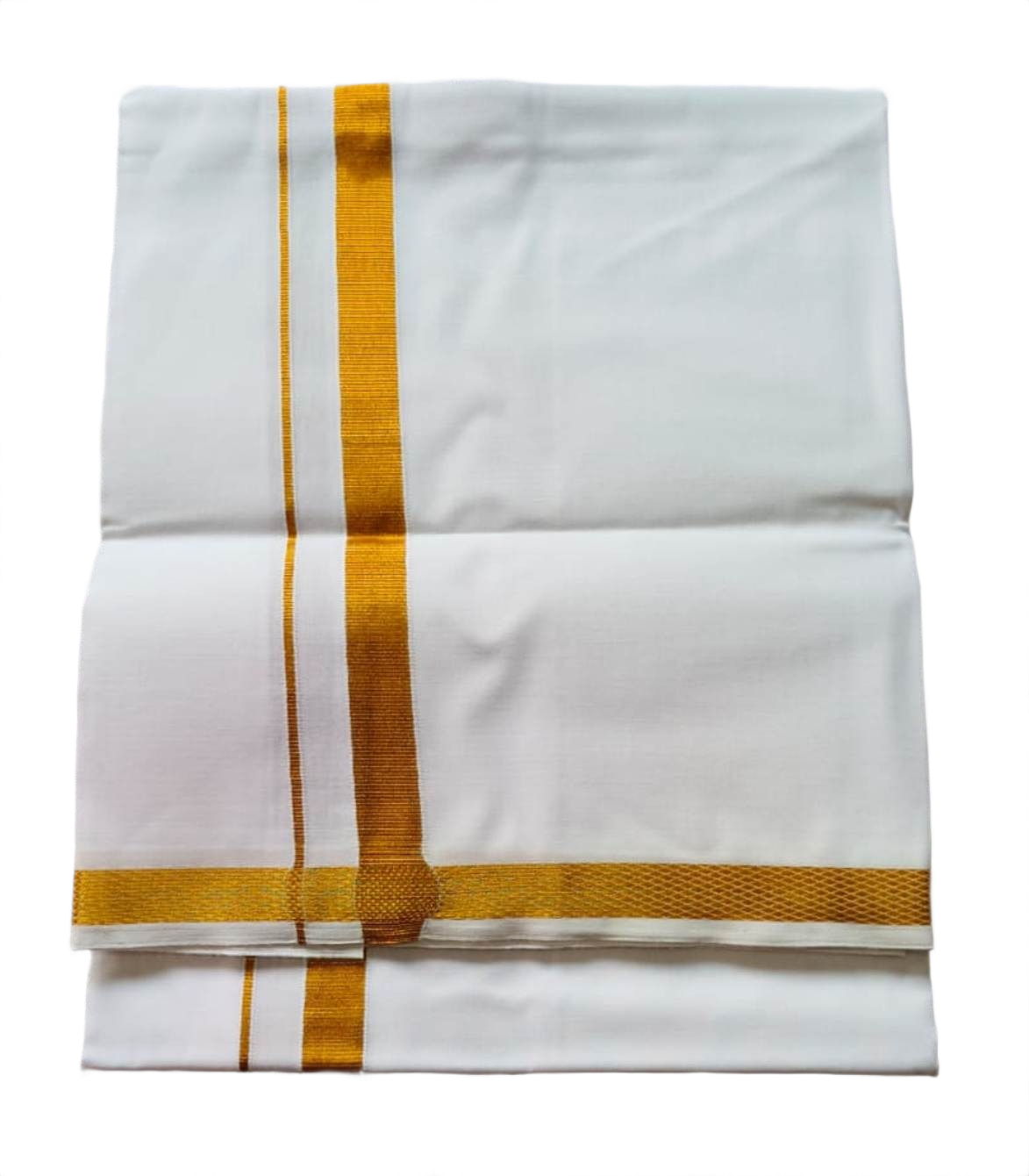White Cotton Lungi 2 Meters White Cotton Lungi 2 Meters