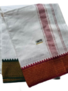 White Cotton Lungi 2 Meters