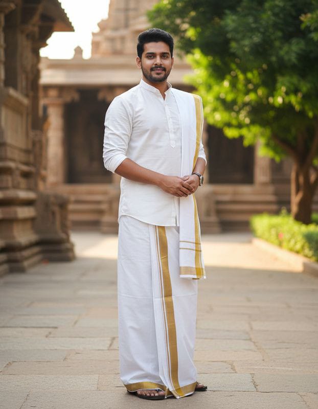 Cotton Dhoti 9x5