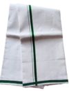 White Cotton Dhoti 4 Meters