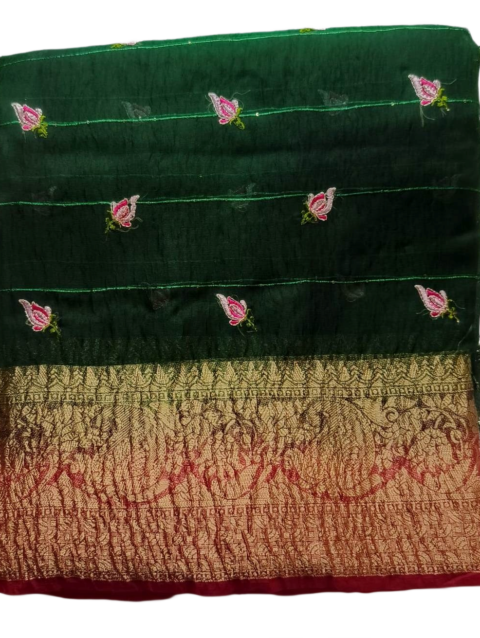 Crush Silk Saree For Women