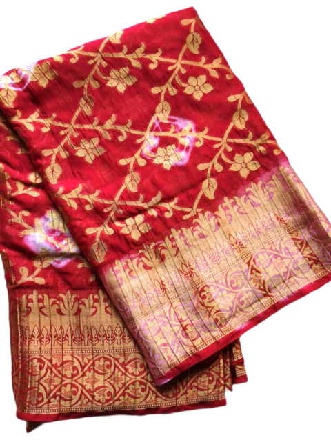 Crush Silk Saree For Women
