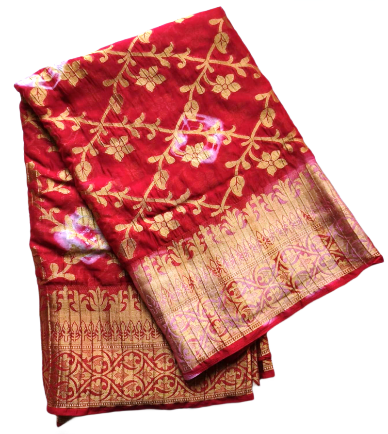 Crush Silk Saree For Women