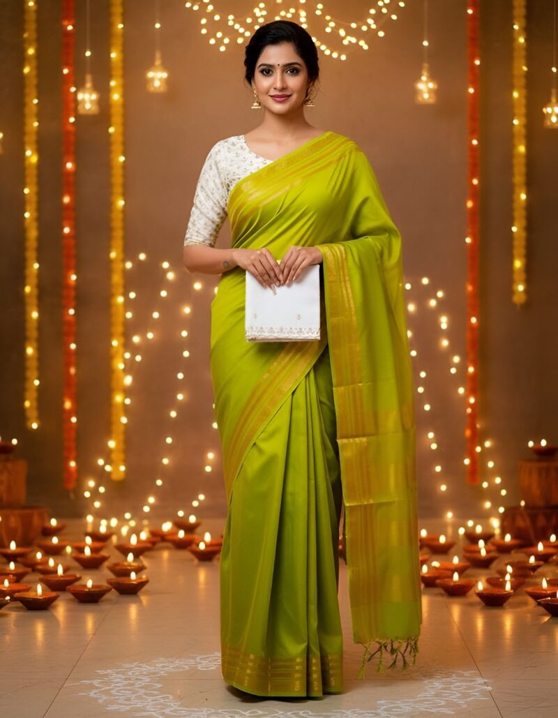 Mysore Silk Saree For Women