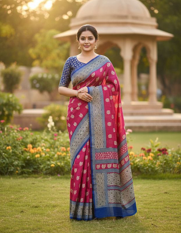 Woman's Silk Saree Woman's Silk Saree