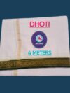 White Dhoti 4 Meters