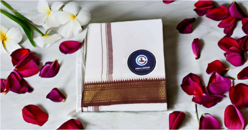 White Cotton Lungi 2 Meters