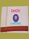 White Dhoti 4 Meters