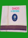 White Dhoti 4 Meters
