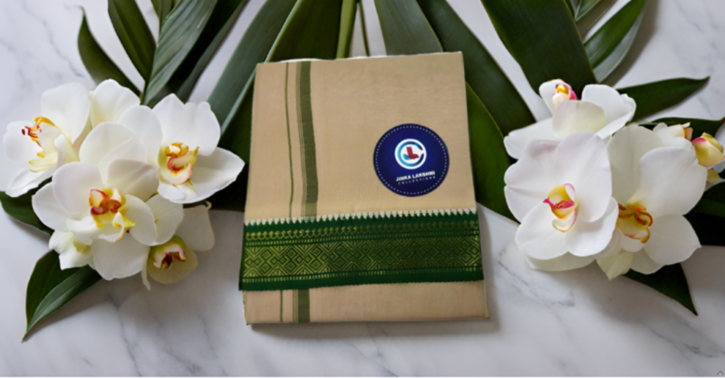 Biege Color Cotton Lungi 2 Meters