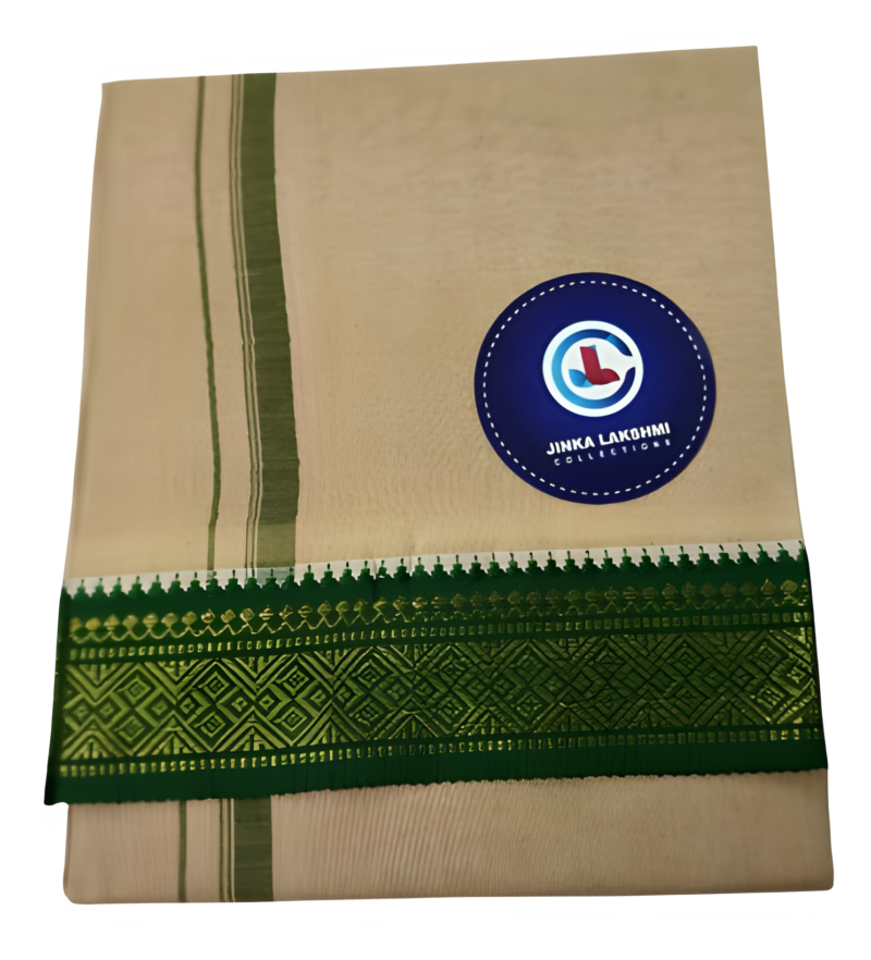 Biege Color Cotton Lungi 2 Meters