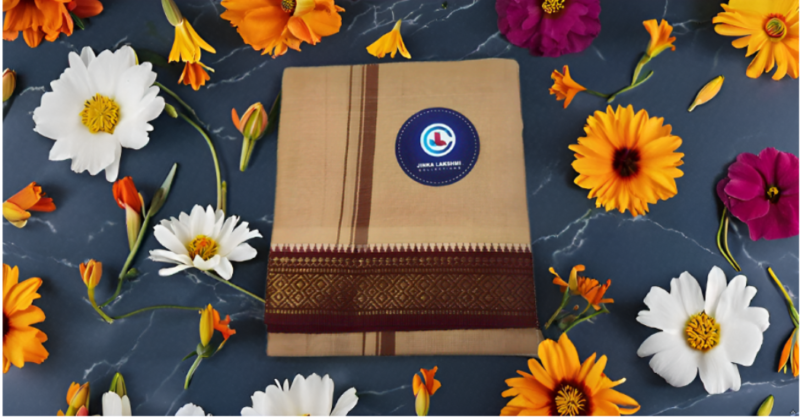 Biege Color Cotton Lungi 2 Meters