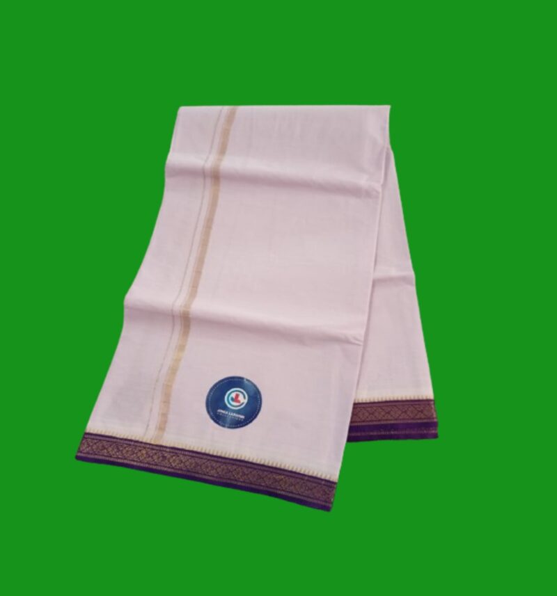 White Dhoti 4 Meters