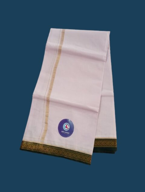 White Dhoti 4 Meters