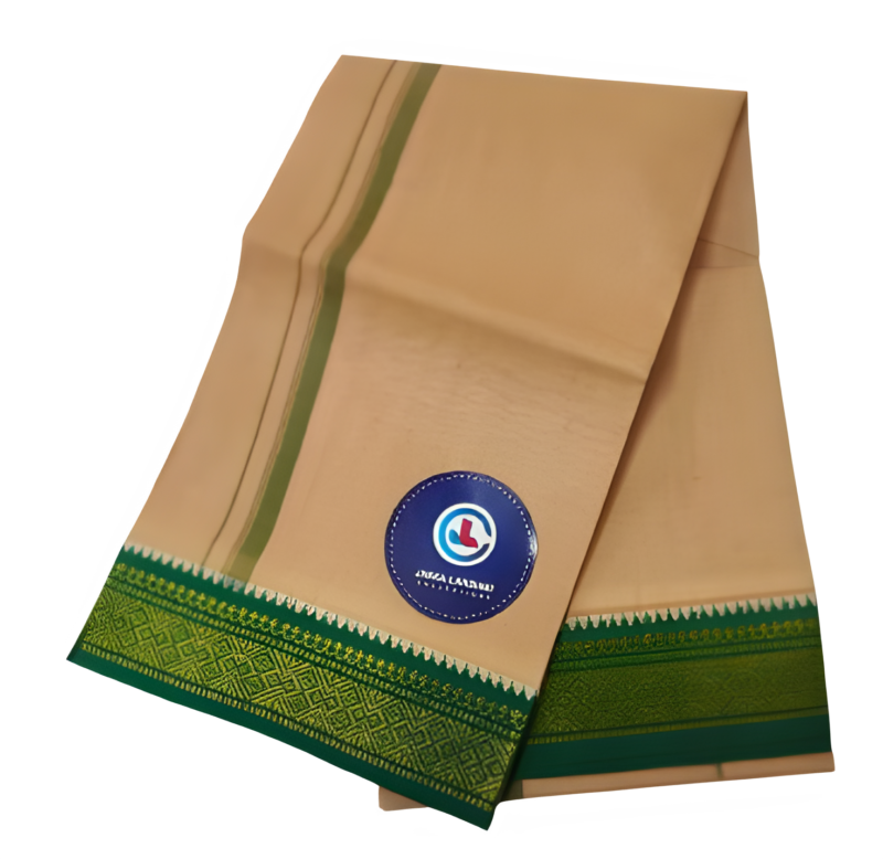 Biege Color Cotton Lungi 2 Meters