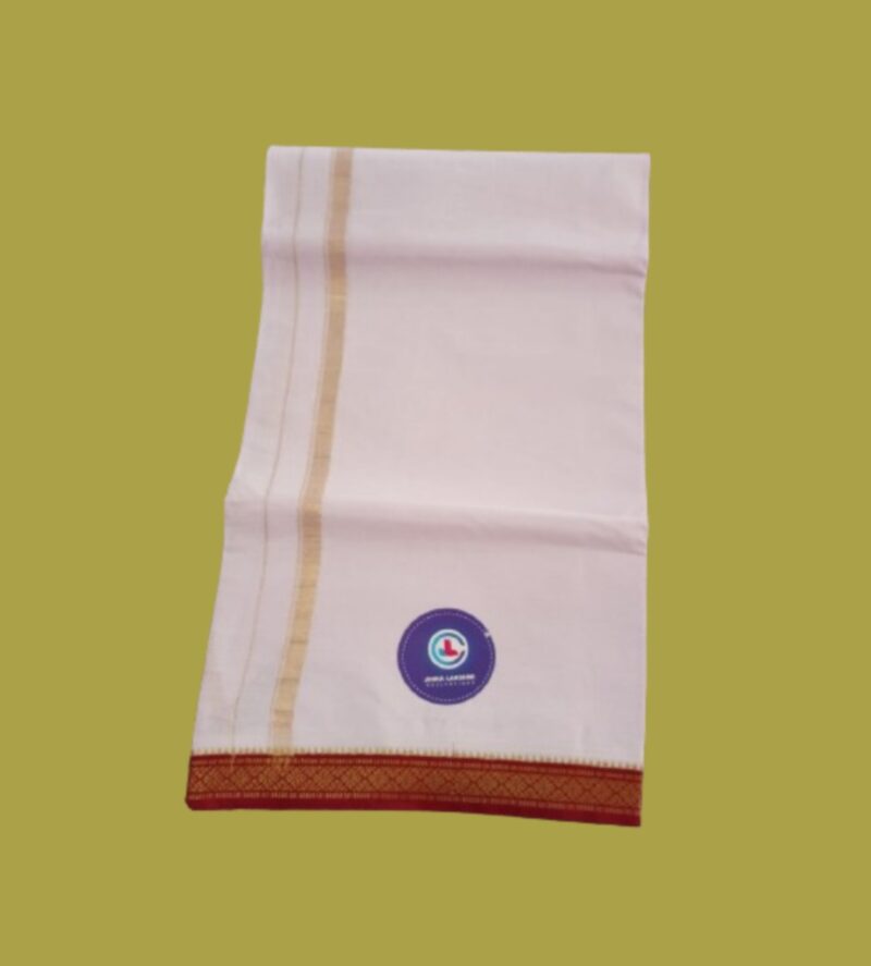 White Dhoti 4 Meters